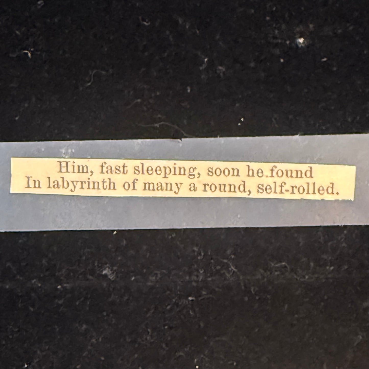 Antique Framed Paradise Lost Gustave Dore Scene Serpent