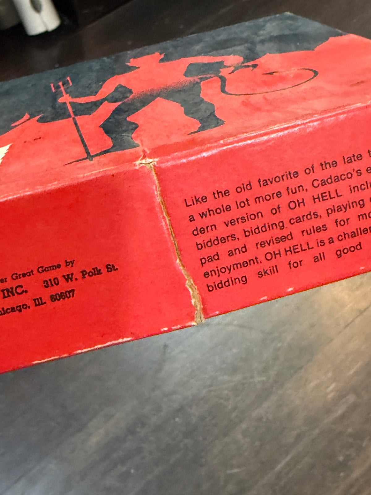 Oh Hell 1973 Card Game