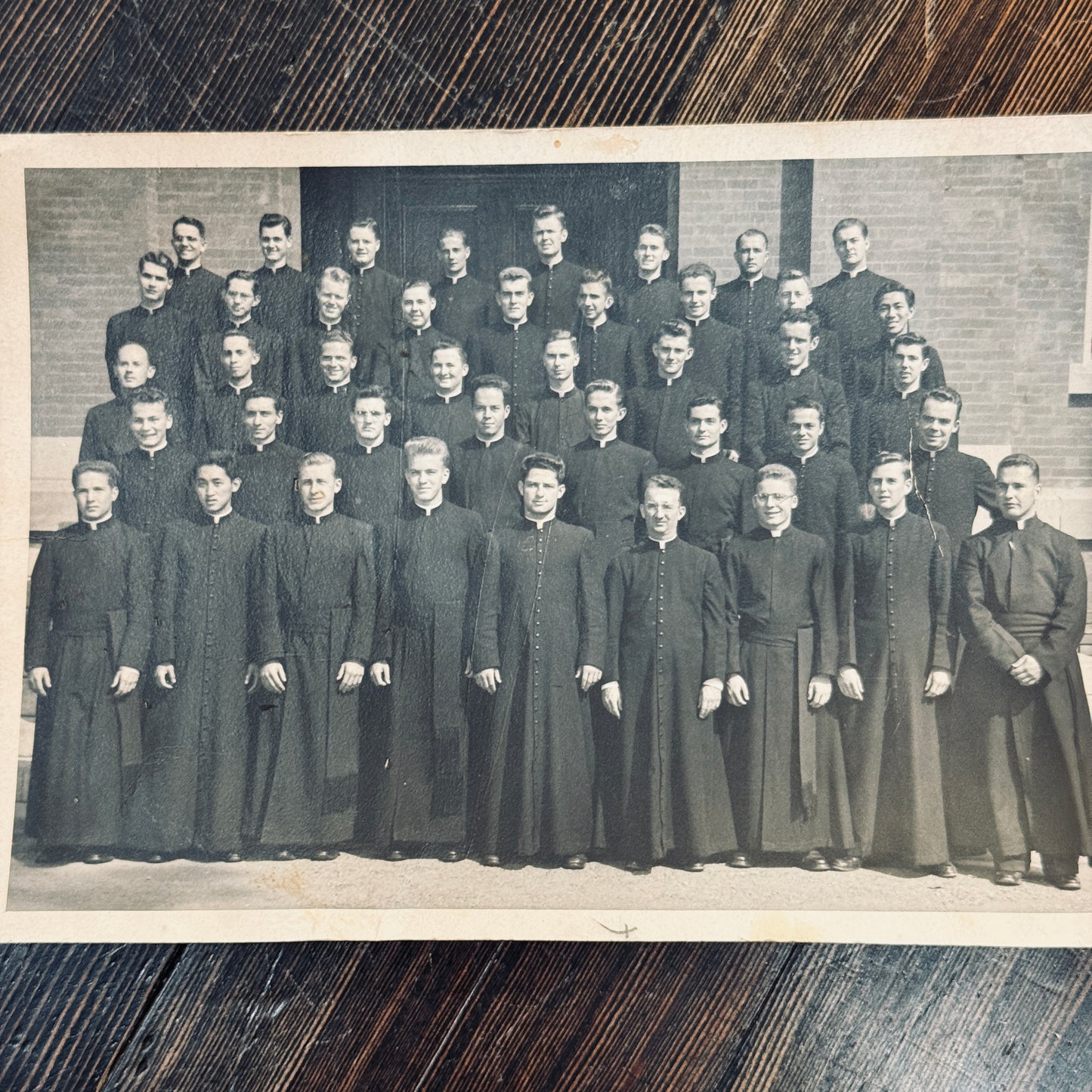 Antique Priests Photograph 5” x 7”