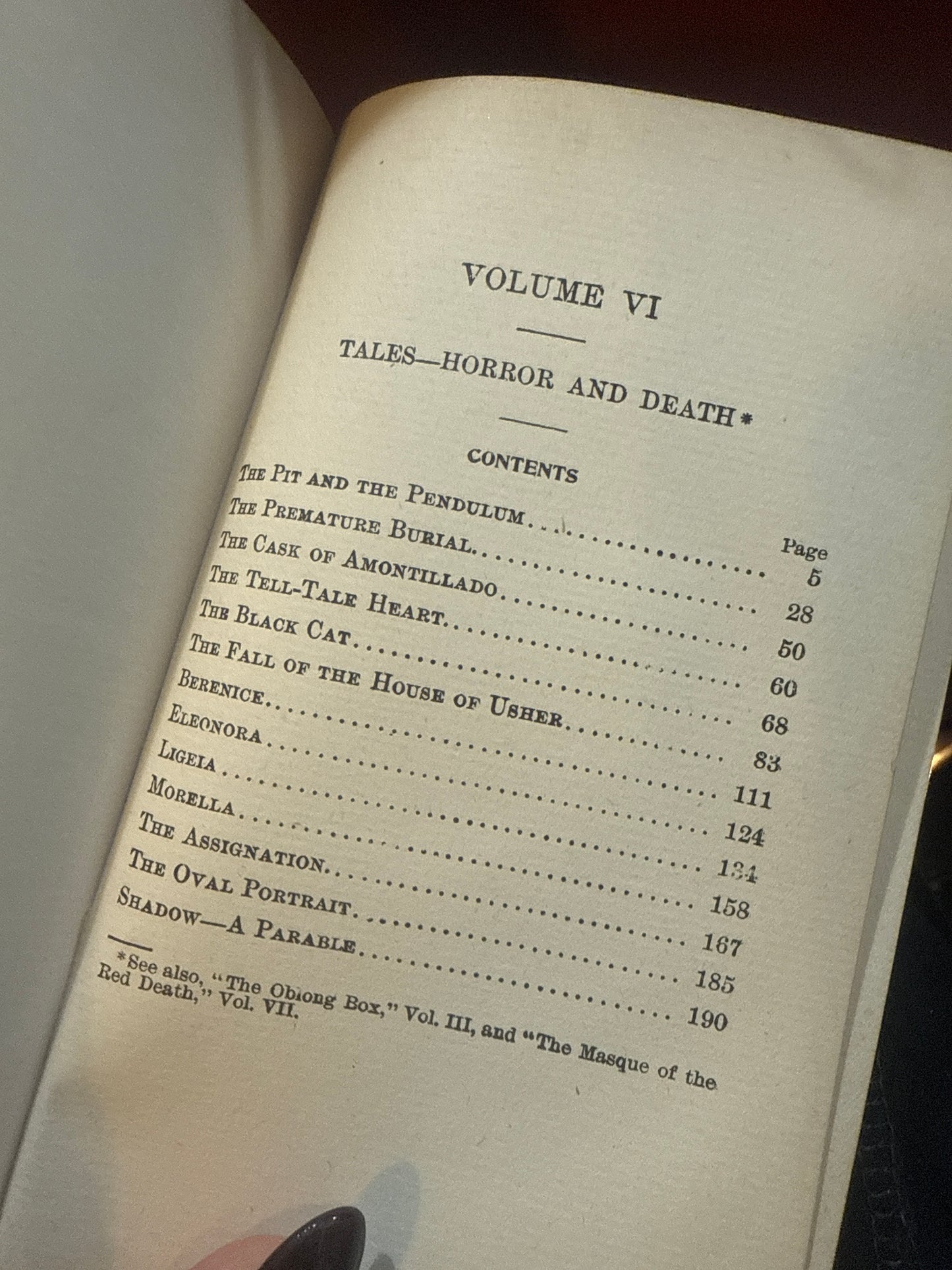 The Works of Edgar Allen Poe 1904 Tales of Horror and Death