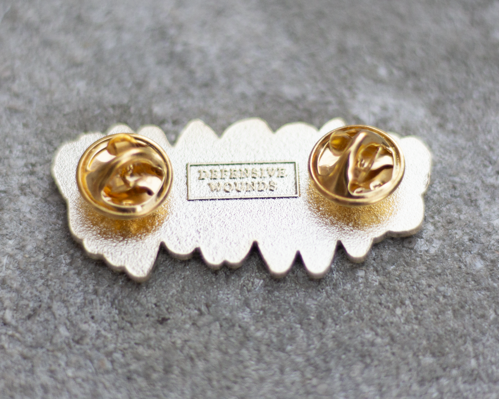 Gold Teeth Pin