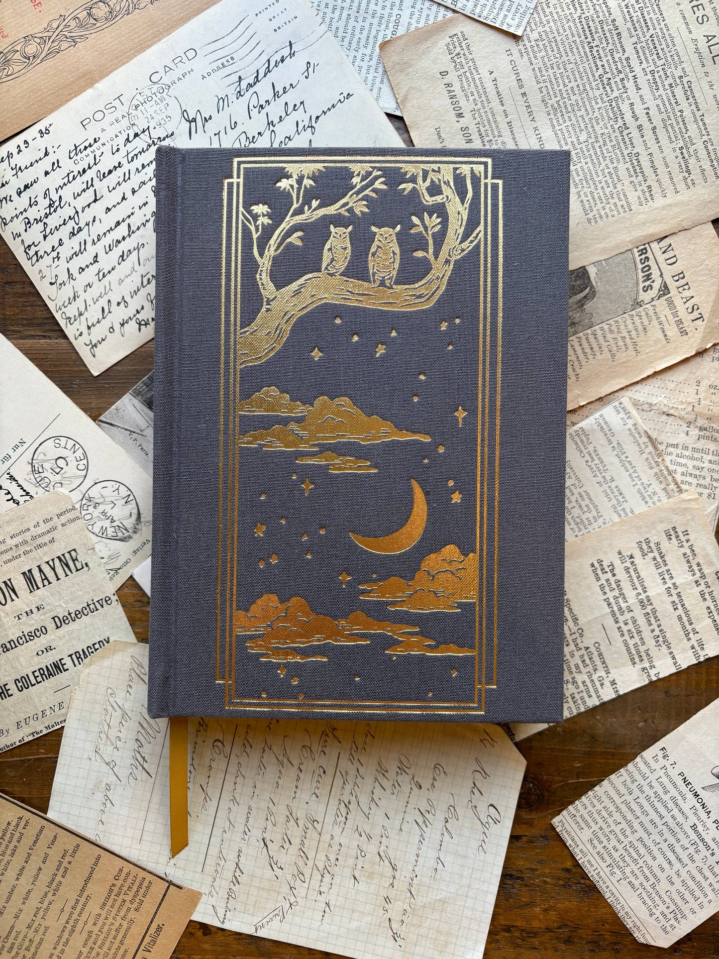 The Oracle - B6 Black Paper Notebook 150 gsm