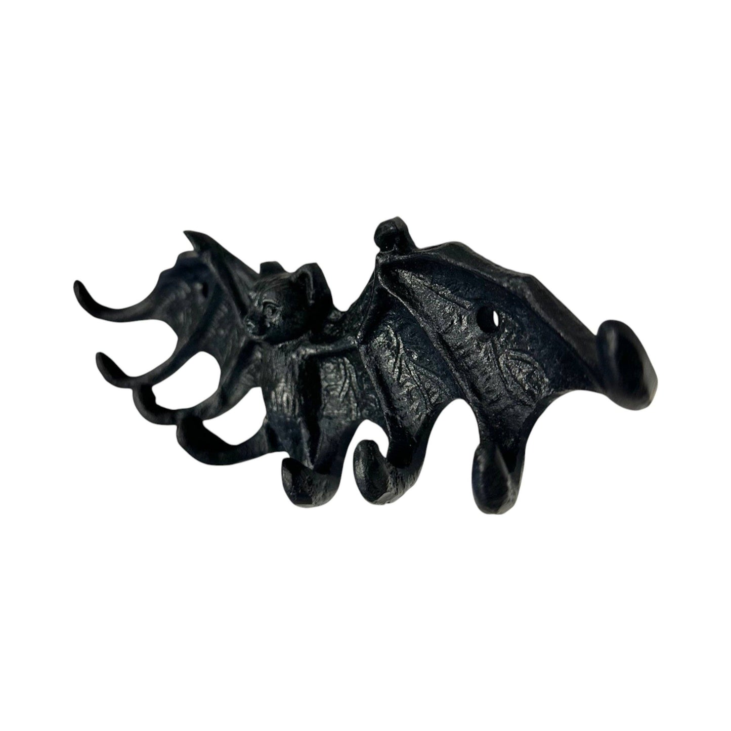 Bat Hook Black Cast Iron