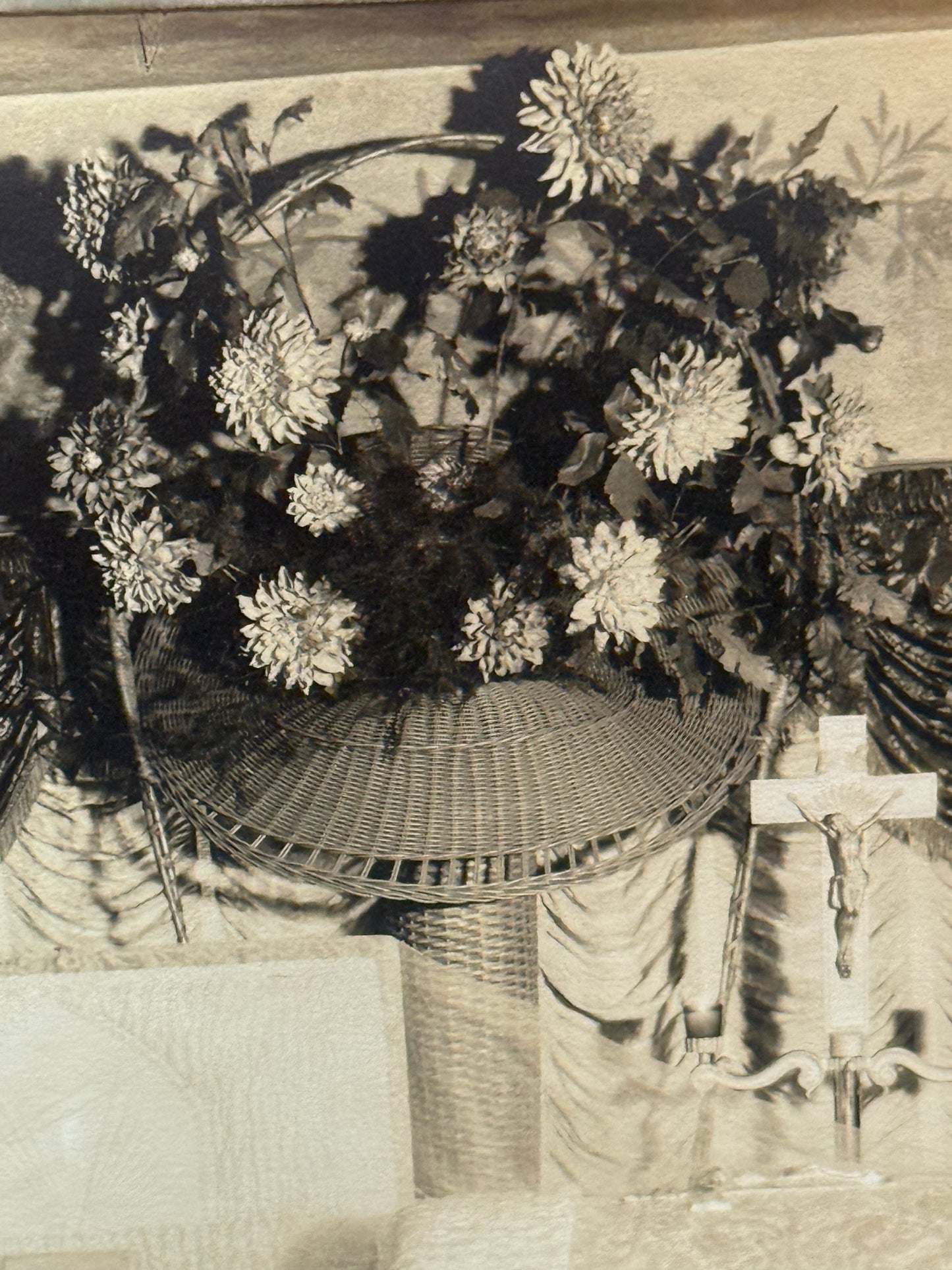 Victorian Memento Mori Funeral Photo Cabinet Card