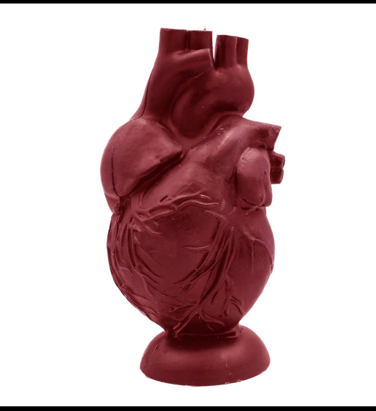 Anatomical Heart Sculptural Candle - Loved To Death