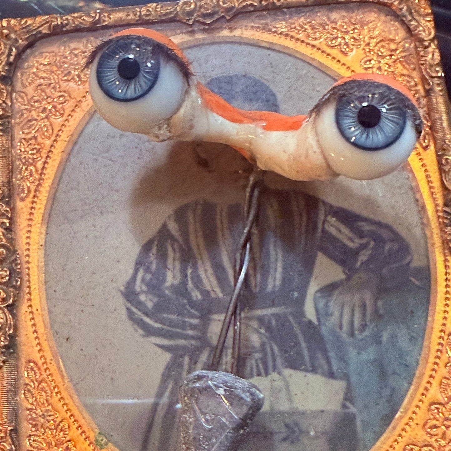 Antique Creepy Doll Eyes - Loved To Death
