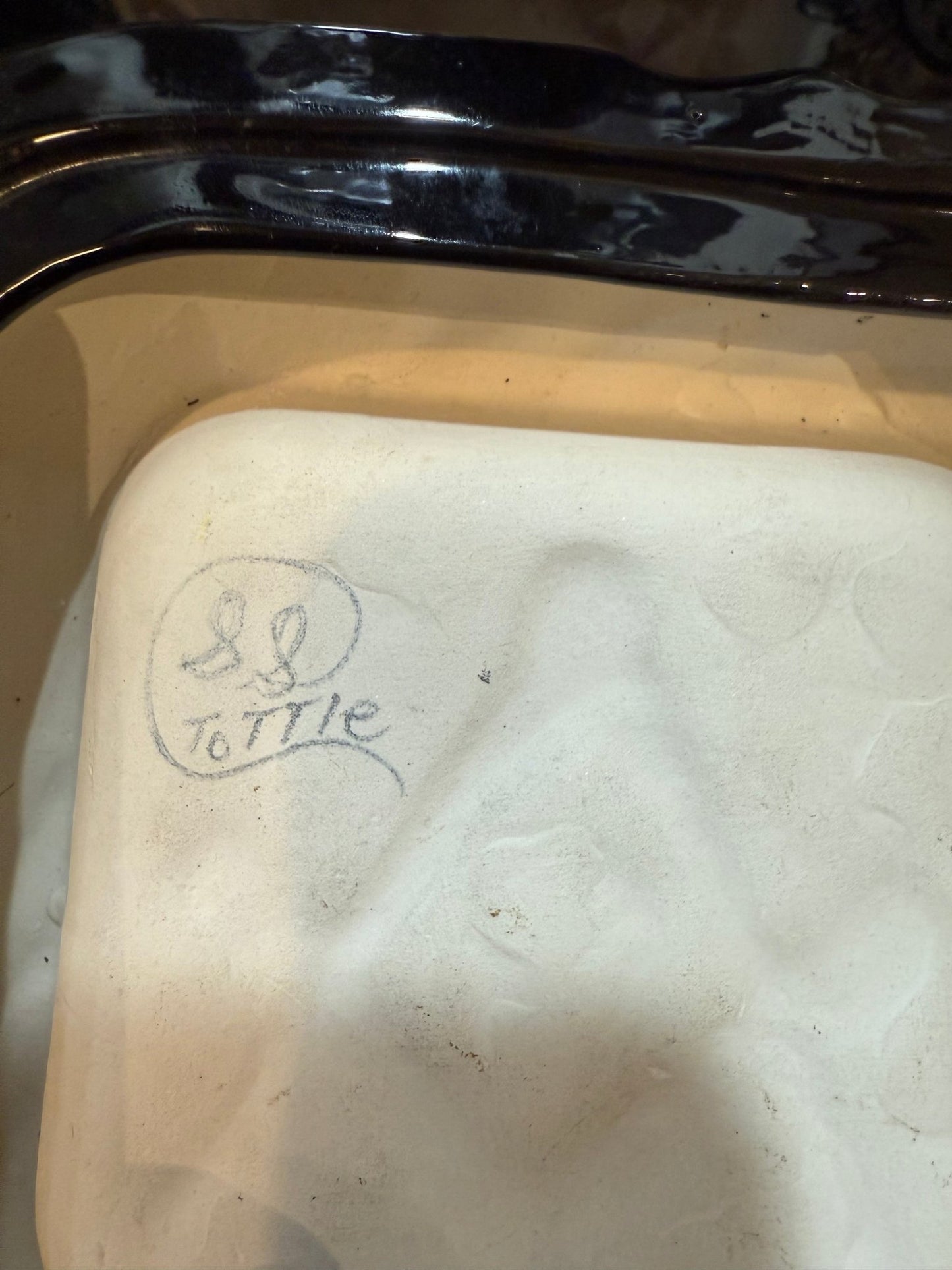 Antique Handmade Masonic Ashtray - Loved To Death