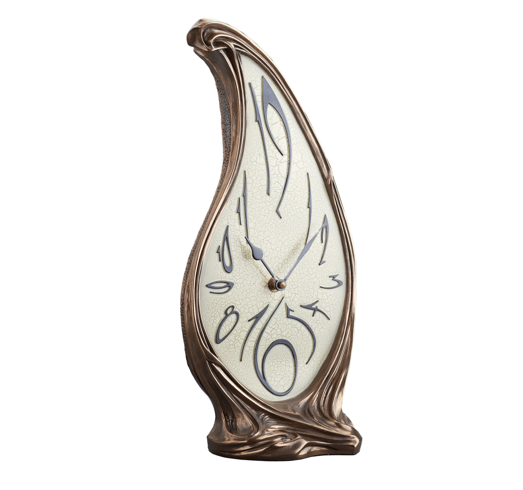 Art Nouveau Melting Clock - Loved To Death