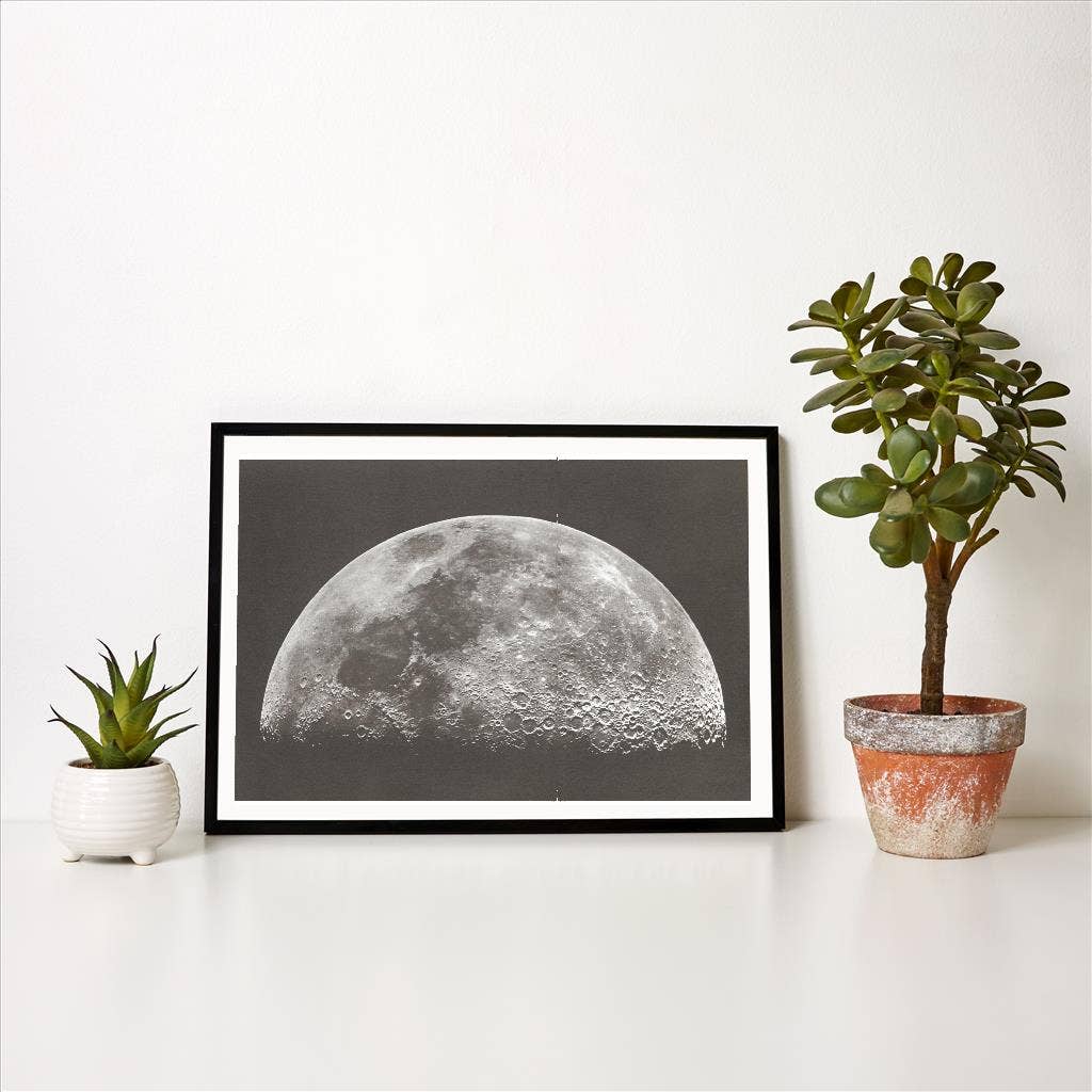Art Print The Moon 12.5” x 18” - Loved To Death