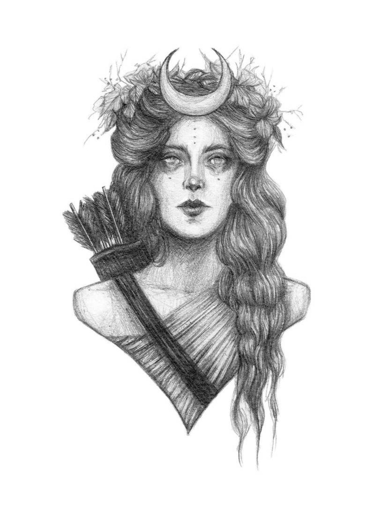 Artemis Art Print Caitlin McCarthy - Loved To Death