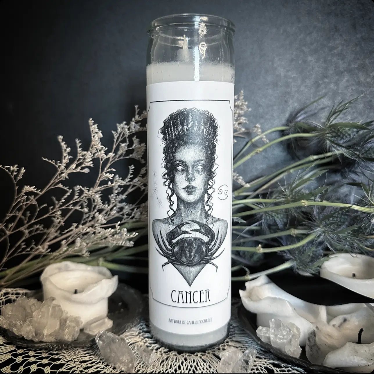 Astrology Altar Candle Caitlin McCarthy - Loved To Death