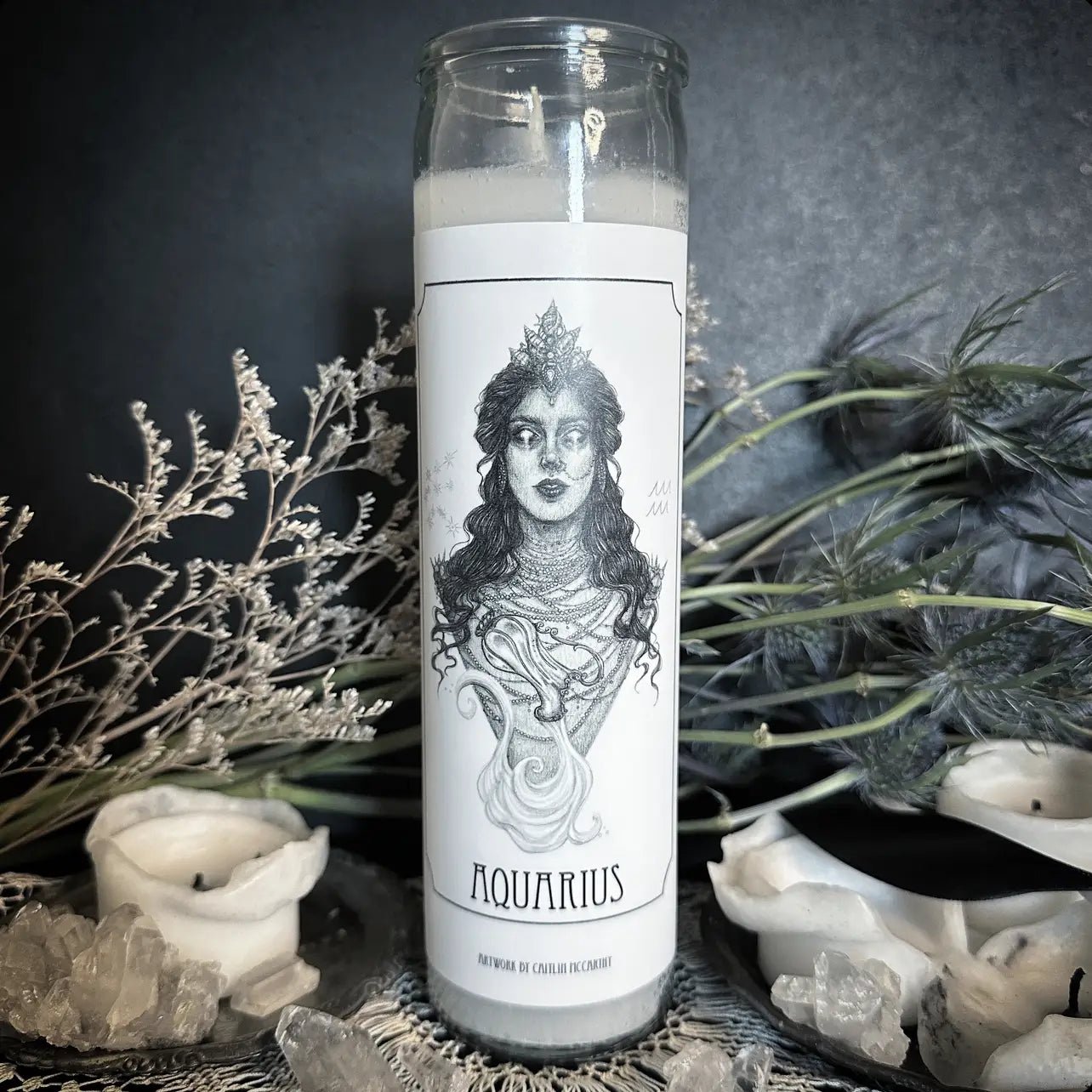 Astrology Altar Candle Caitlin McCarthy - Loved To Death