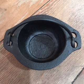 Black Cast Iron Mini Cauldron 3" - Loved To Death