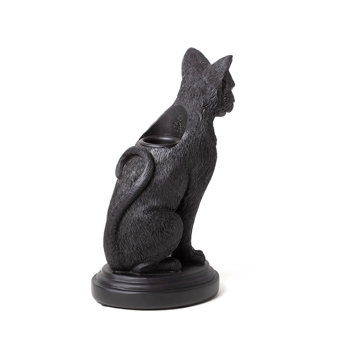 Black Cat Familiar Candleholder - Loved To Death