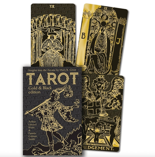 Black & Gold Tarot Deck - Loved To Death