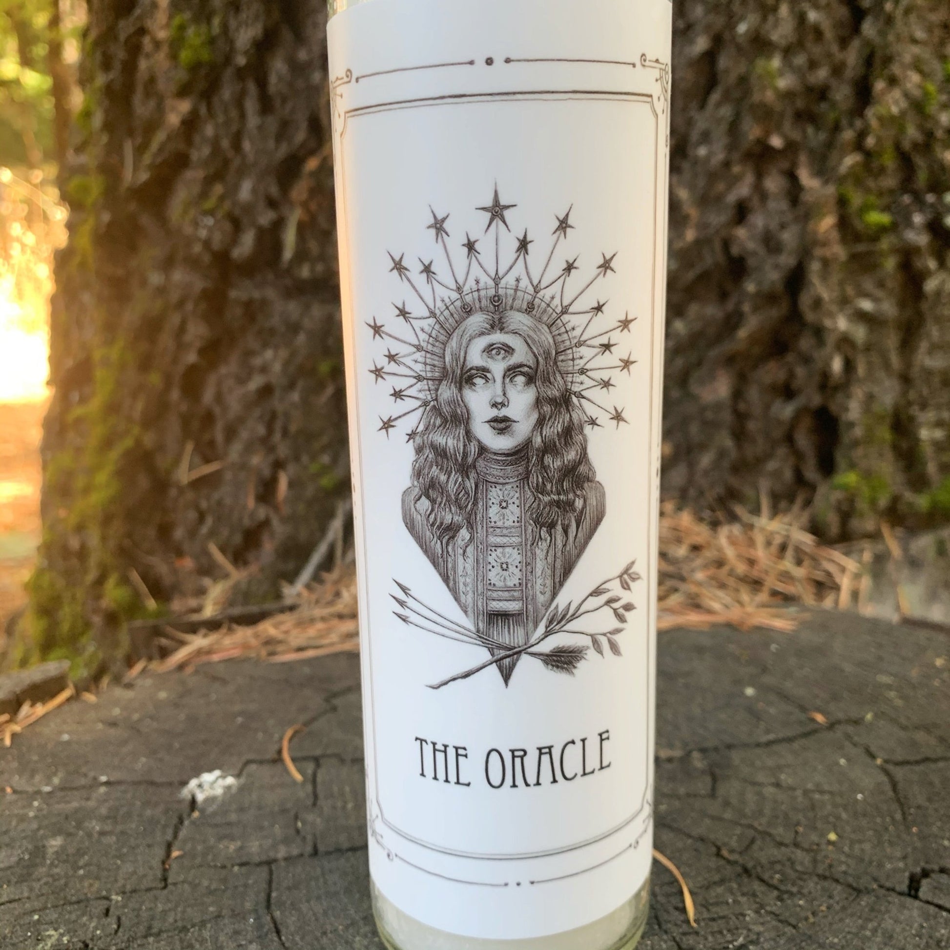 Caitlin McCarthy { The Oracle } Altar Candle - Loved To Death