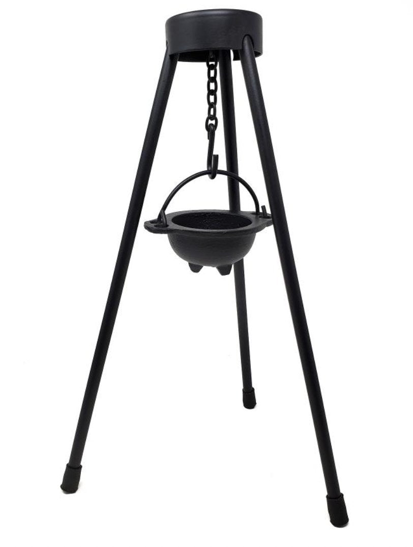 Cast Iron Cauldron Stand - Loved To Death