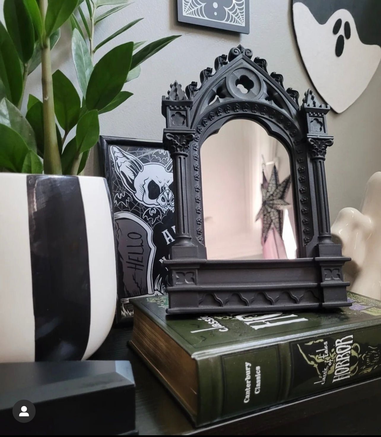 Cathedric Table Top Mirror - Loved To Death