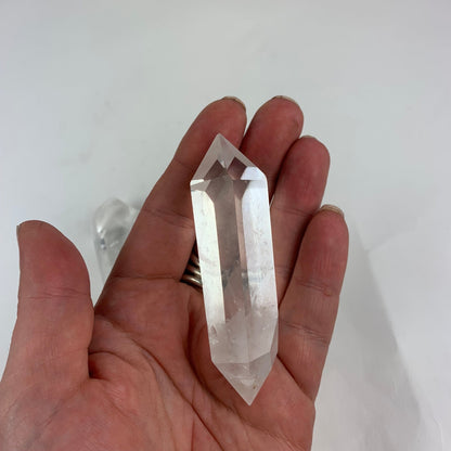 Clear Quartz Double Terminated Point - Loved To Death
