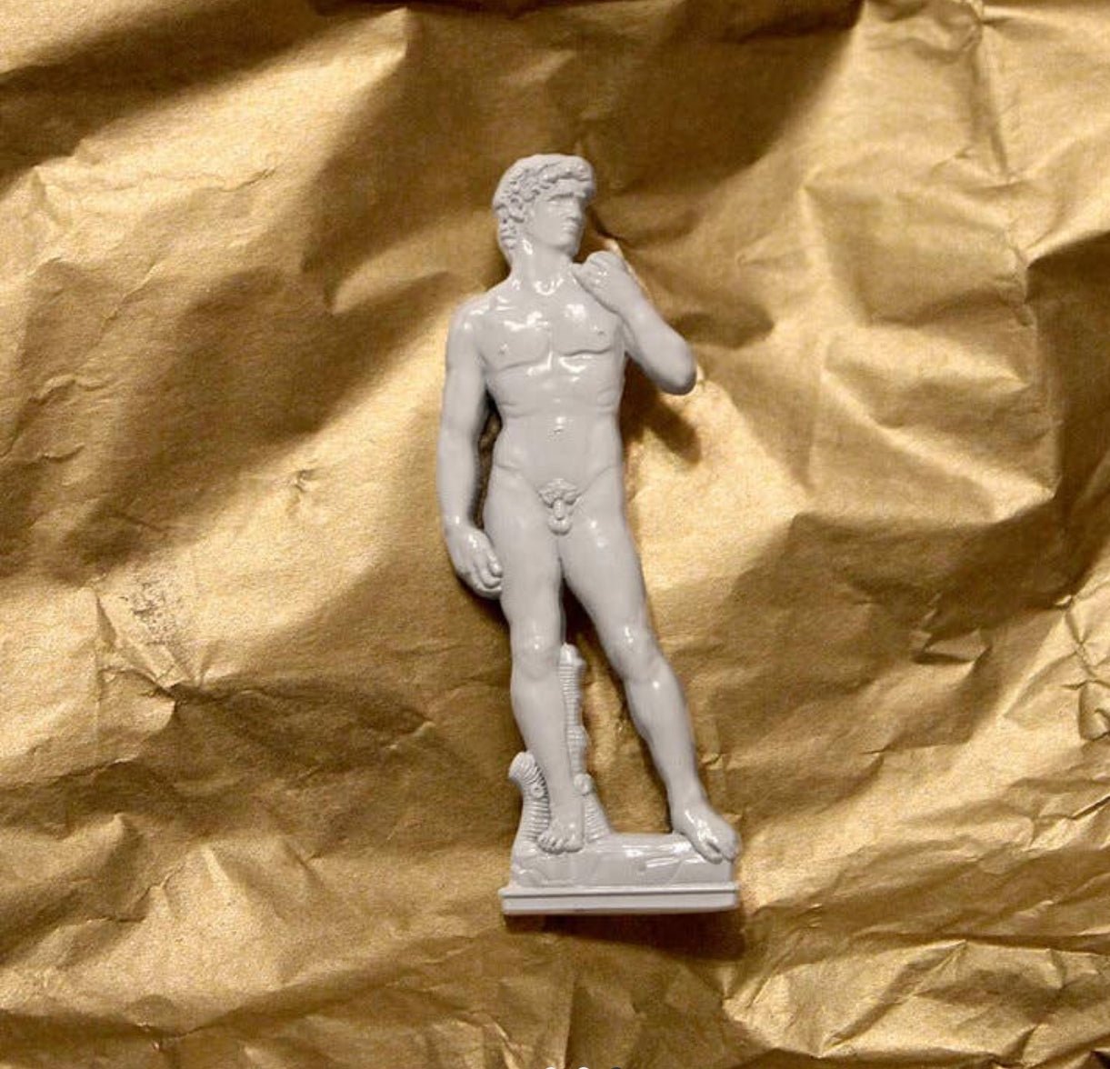 { David } Michelangelo 3D Relief Pin - Loved To Death