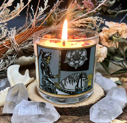 Death Tarot Candle - Loved To Death