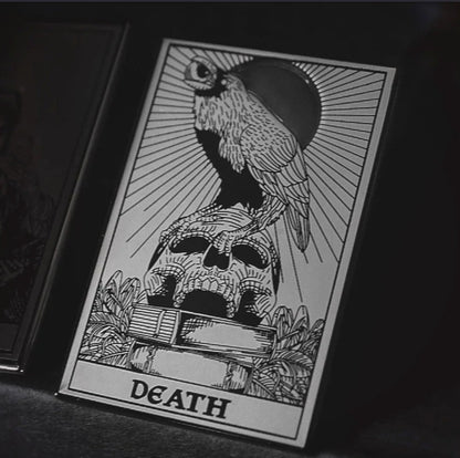 Death Tarot Enamel Pin - Loved To Death