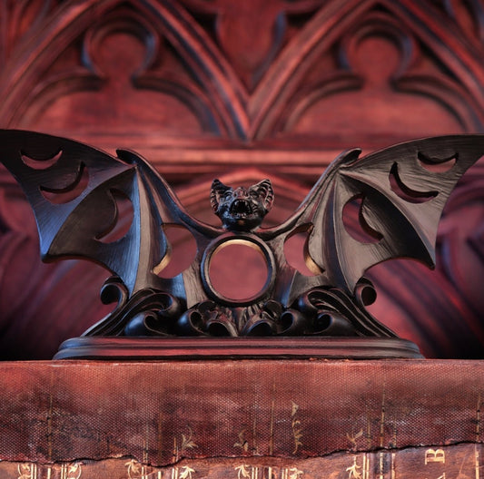 Flying Bat Tealight Candleholder - Loved To Death