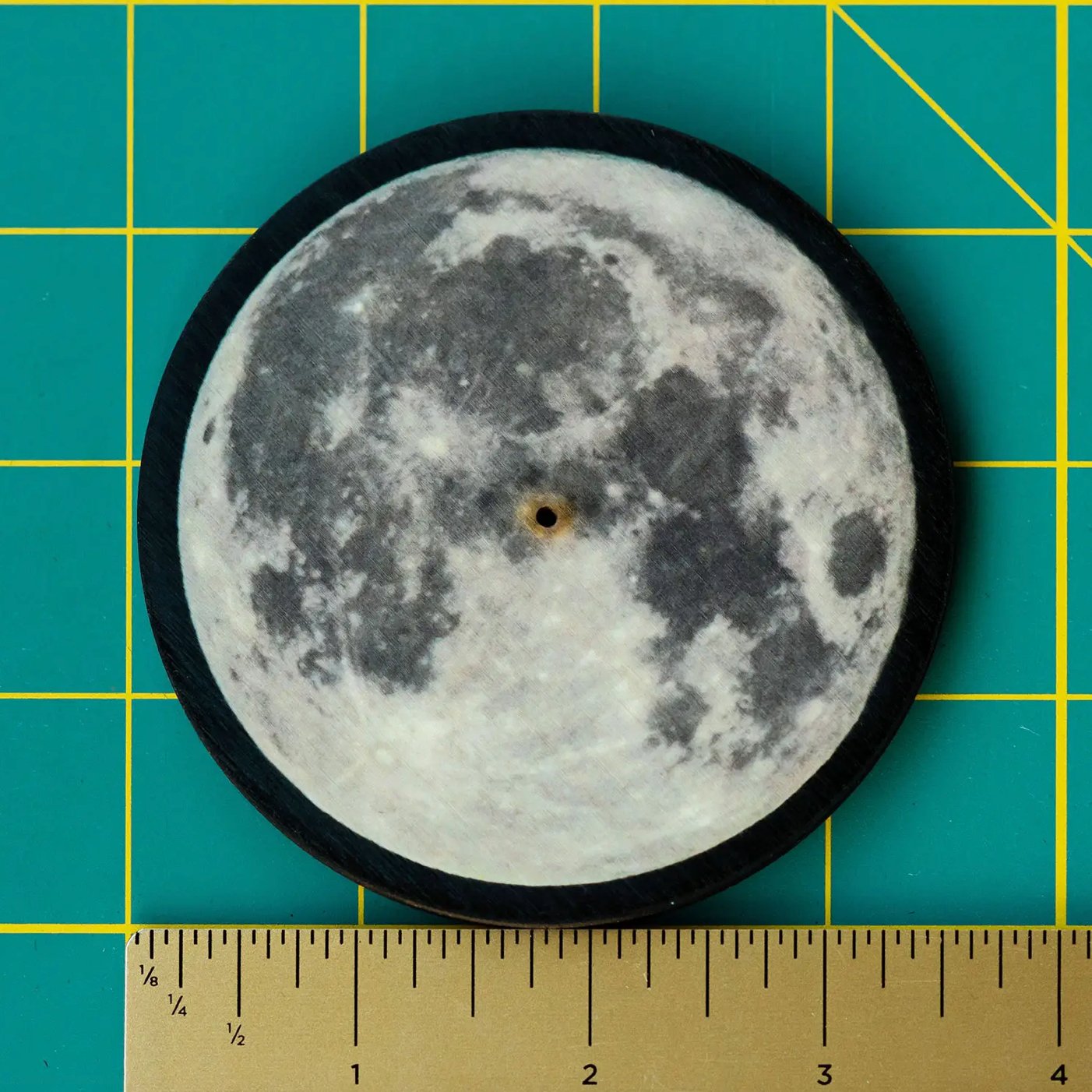 Full Moon Full Color Stick Incense Burner - Loved To Death