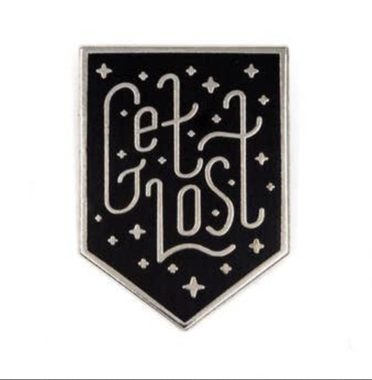 Get Lost Enamel Pin - Loved To Death