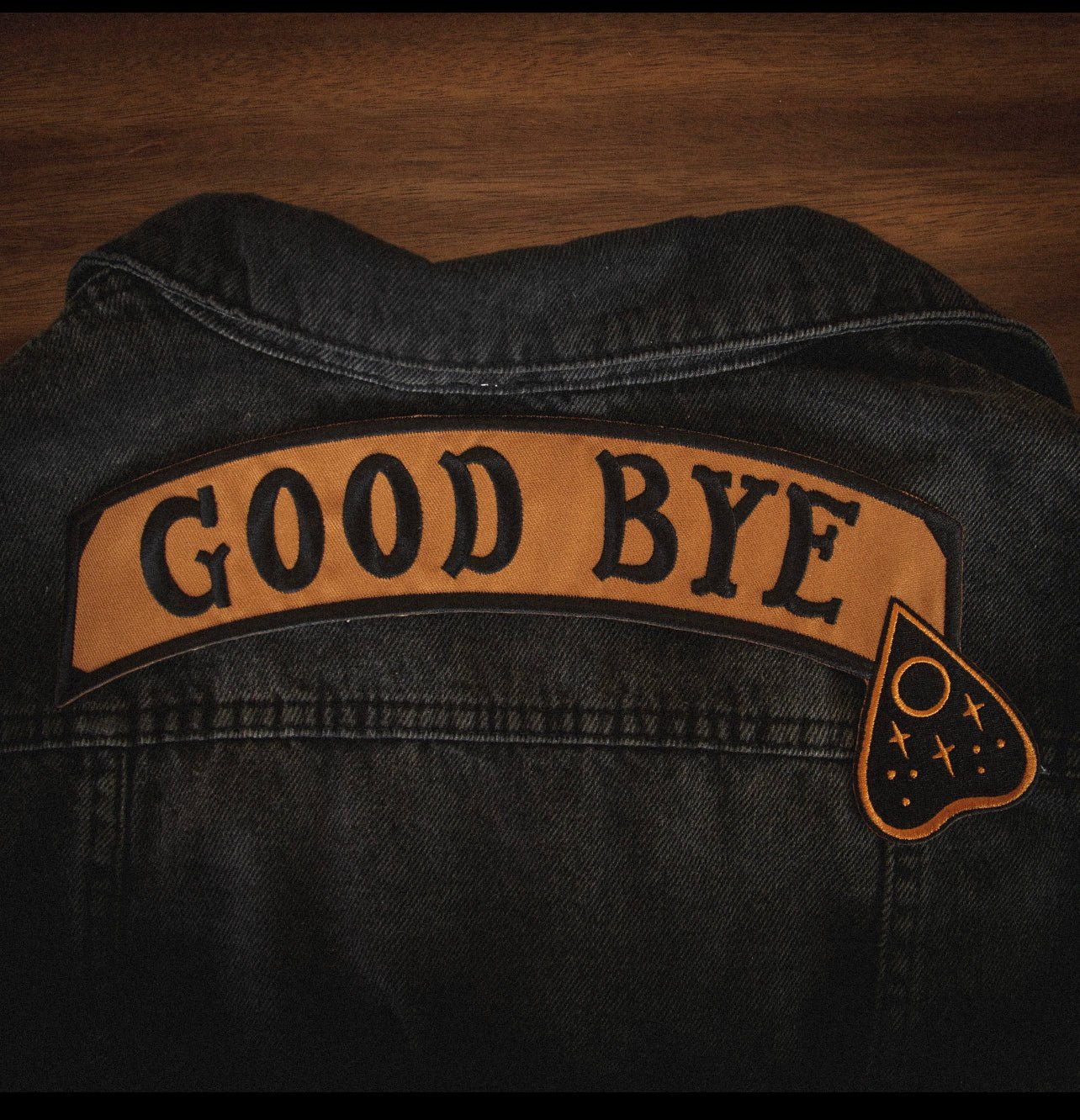 Goodbye Ouija Back Patch - Loved To Death