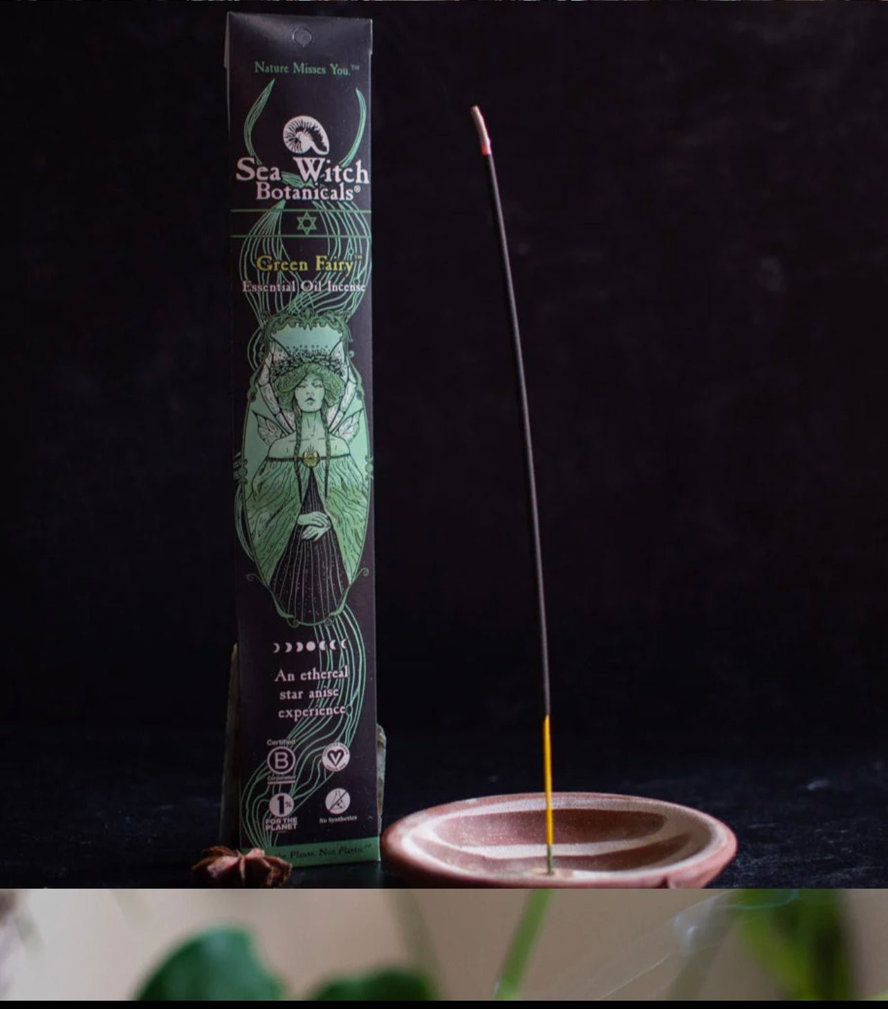 Green Fairy Incense Sticks - Loved To Death