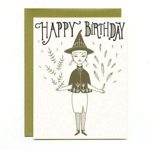Happy Birthday Little Witch Gift Card - Loved To Death