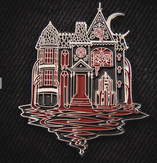 Haunted Mansion Enamel Pin - Loved To Death