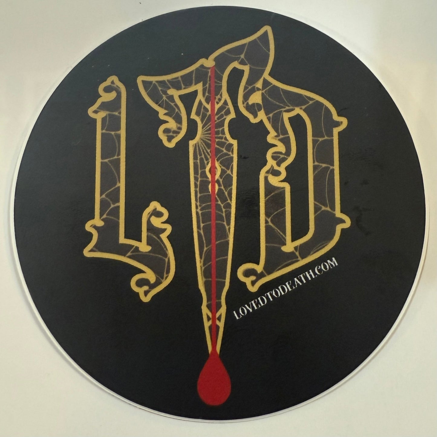 LTD 3” Sticker - Loved To Death