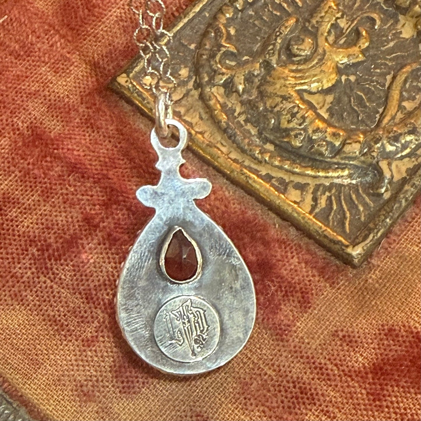 LTD Victorian Phantom Castle Sterling Handmade Necklace 1 - Loved To Death