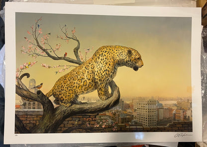 Martin Wittfooth { Aviary } Original Signed & Numbered Print - Loved To Death