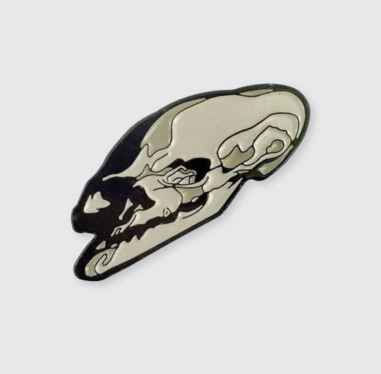 Memento Mori Skull The Ambassadors Enamel Pin - Loved To Death