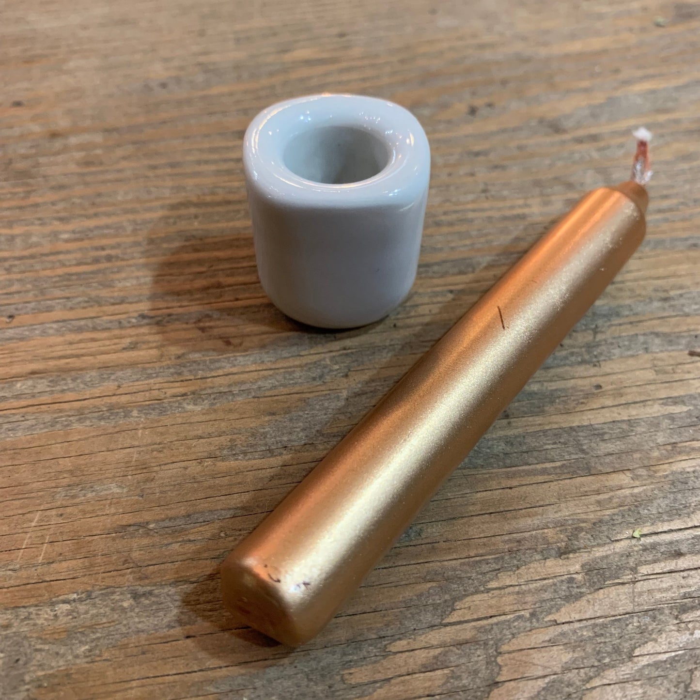 Mini Spell White Candle Holder - Loved To Death