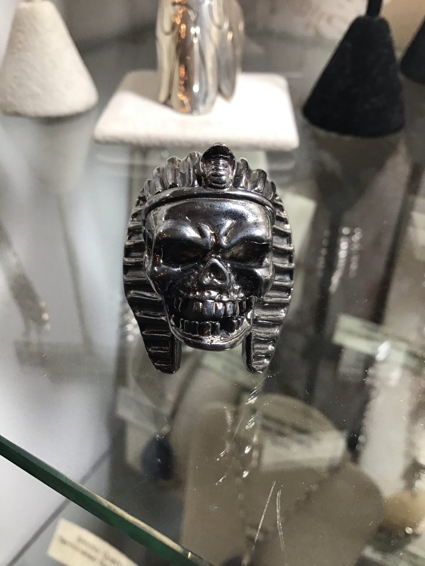Pharaoh of the Dead Sterling Ring - Loved To Death
