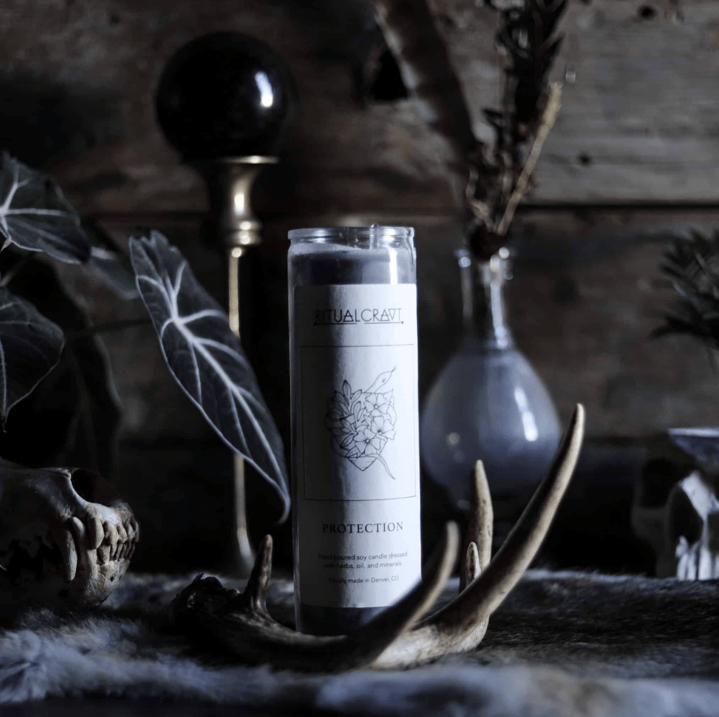Protection. Dressed Candle. - Loved To Death