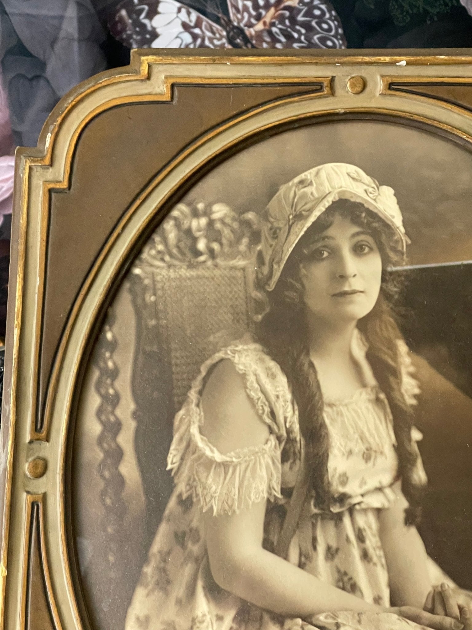 Rare Silent Film Star Mary Pickford Framed Photograph by Albert Walter Witzel - Loved To Death