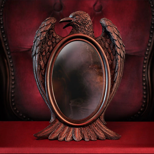 Raven Table Top Mirror - Loved To Death