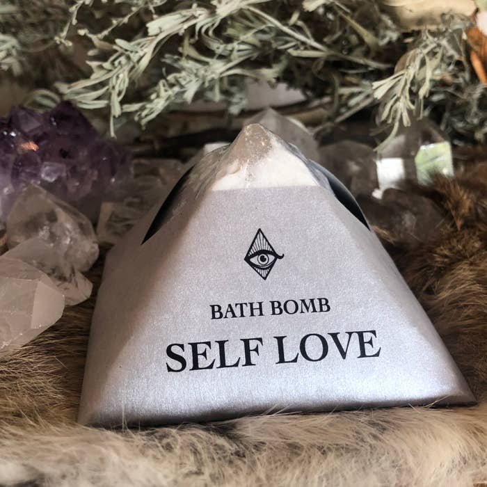 Self Love Pyramid Bath Bomb - Loved To Death