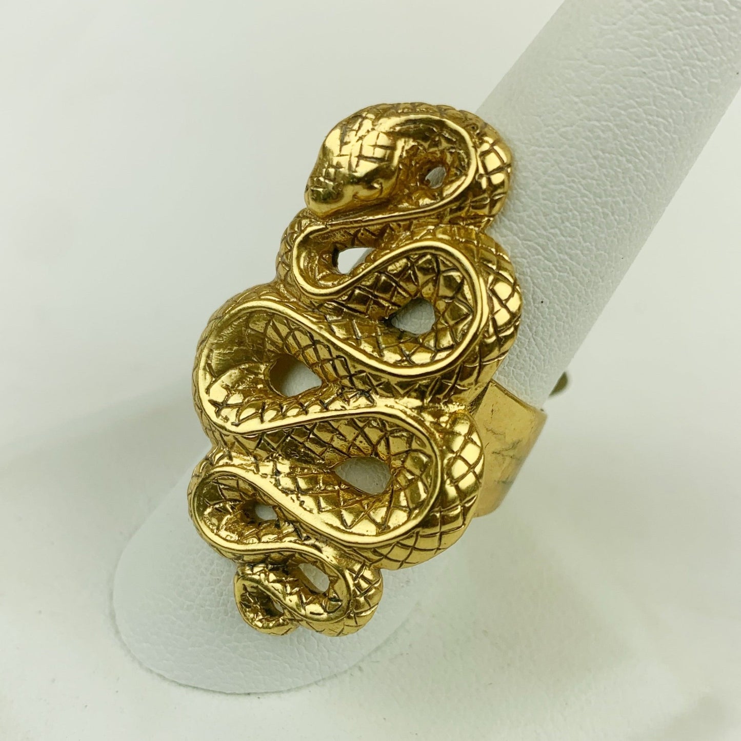 Snake Ring Gold Plated - Loved To Death