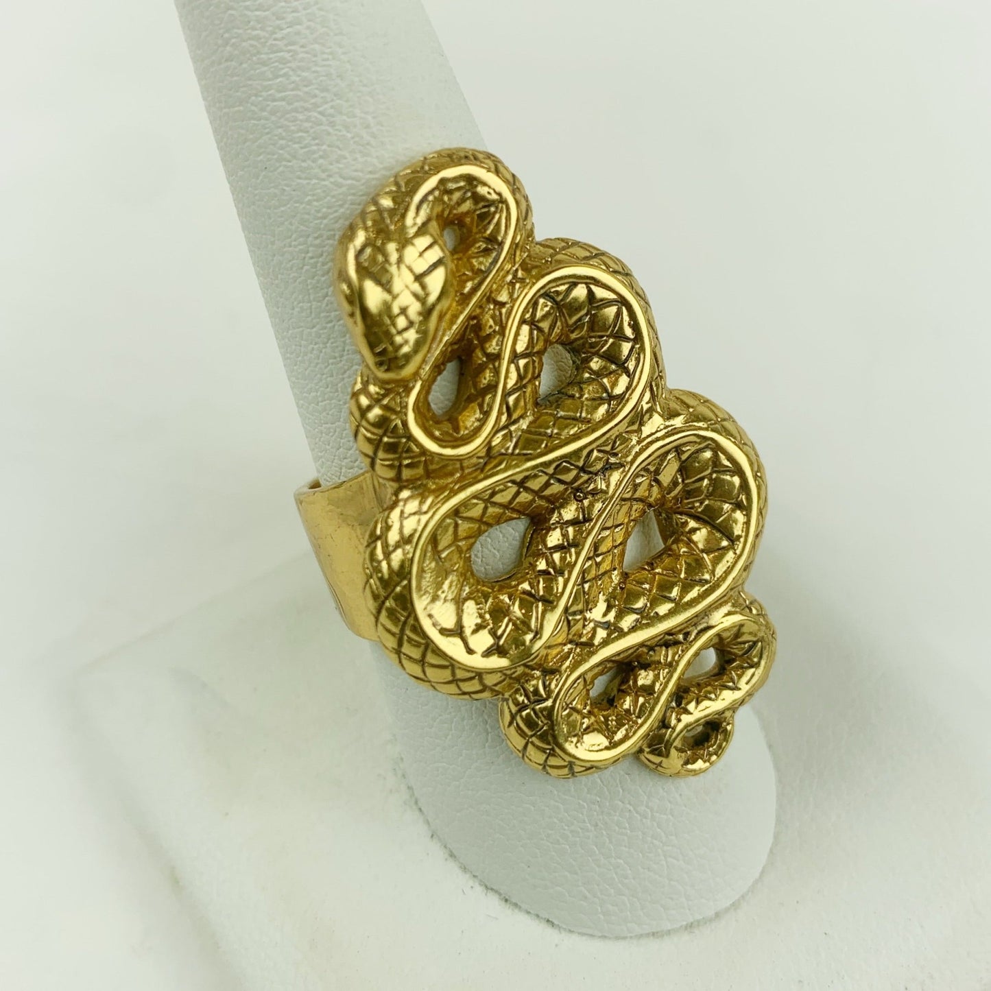 Snake Ring Gold Plated - Loved To Death