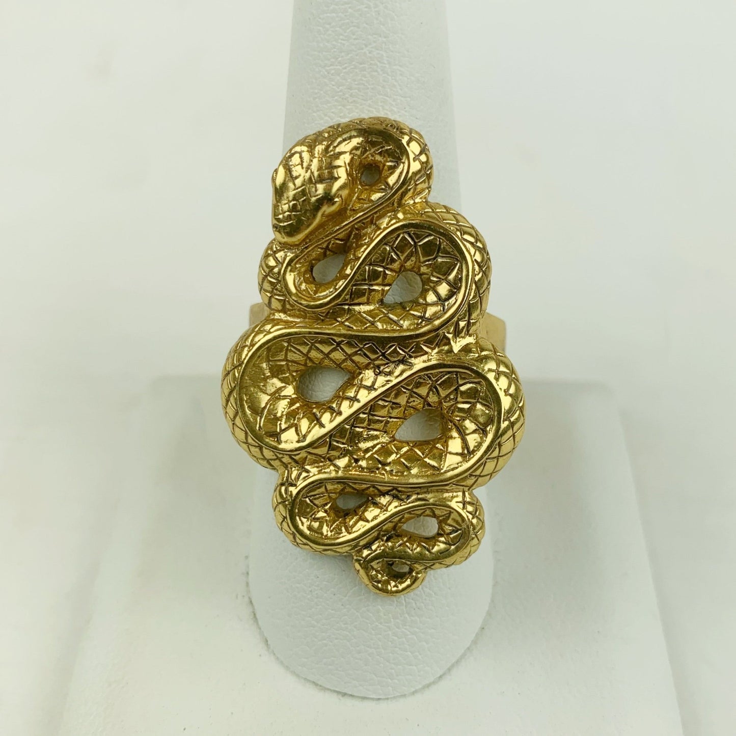 Snake Ring Gold Plated - Loved To Death