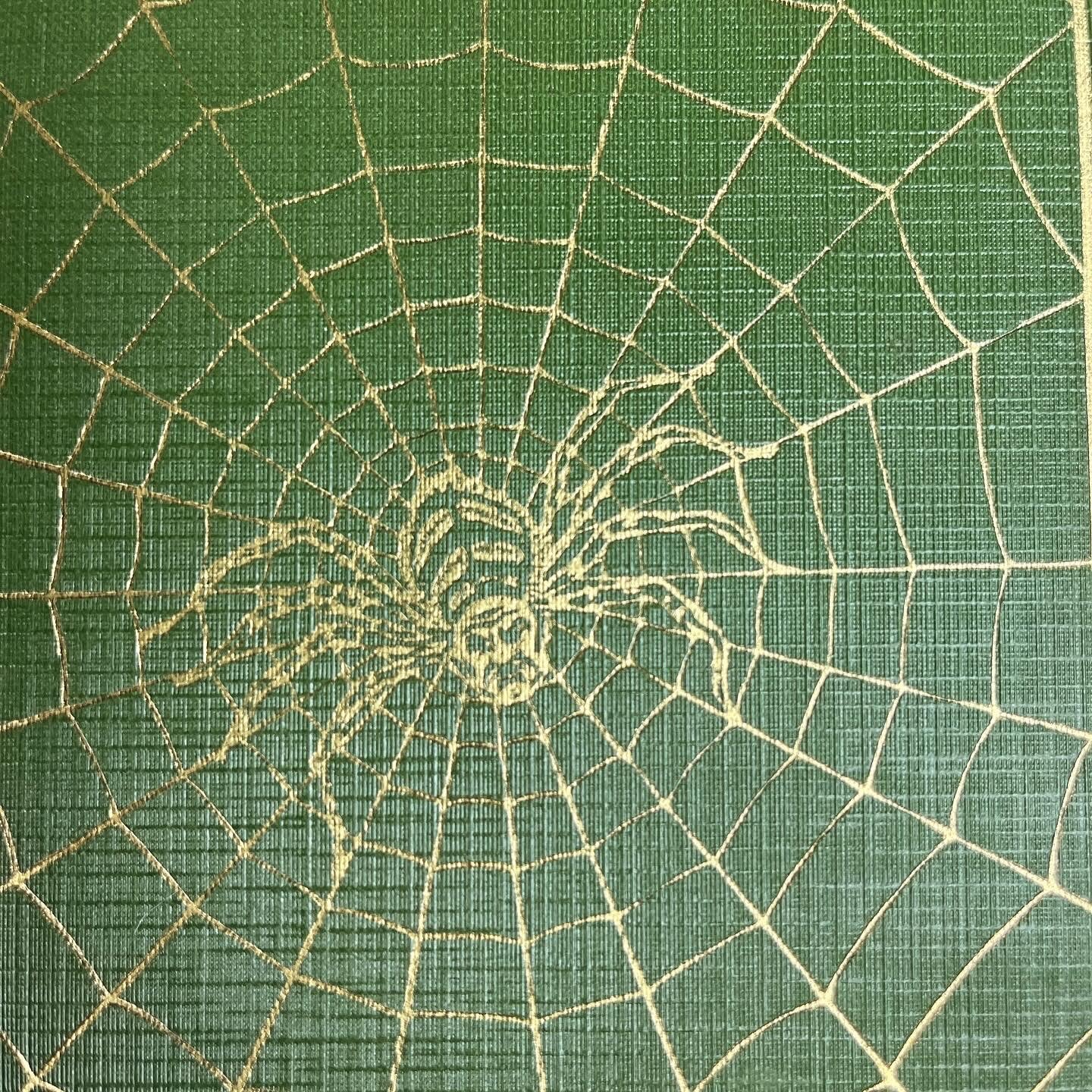Spider In Web Gold Embossed { The Inevitable Millionaires } Oppenheimer Book - Loved To Death