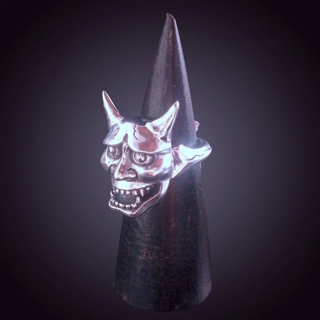 Sterling Hannya Ring - Loved To Death