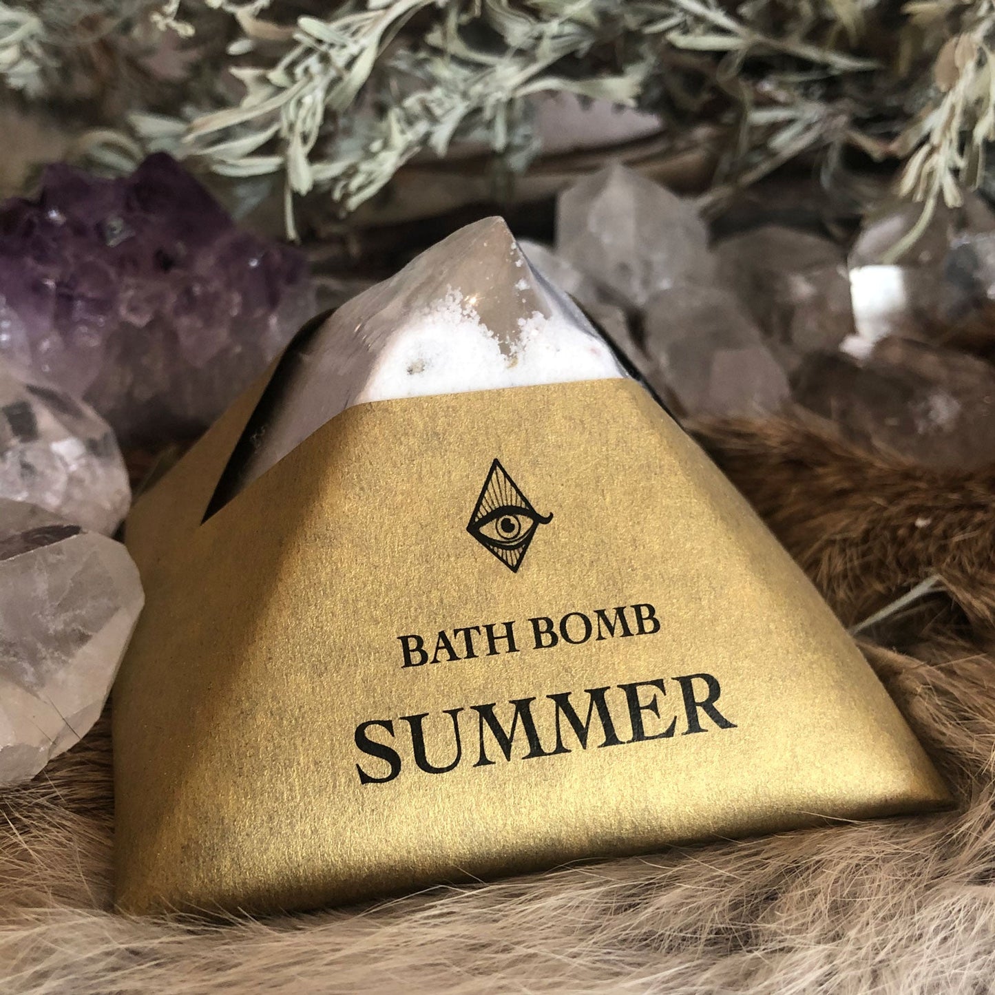 Summer Pyramid Bath Bomb - Loved To Death