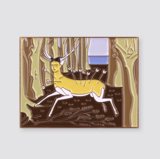 The Wounded Deer Frida Kahlo Enamel Pin - Loved To Death